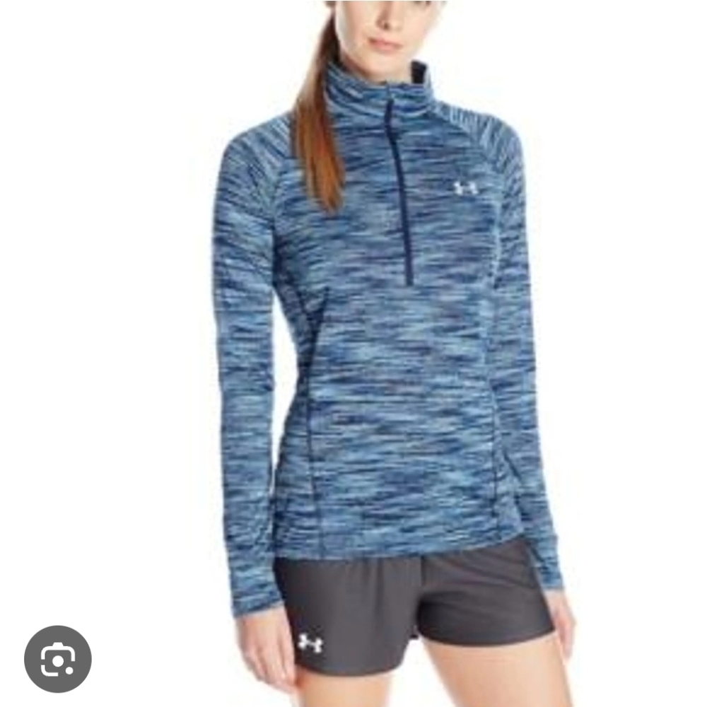 Under Armour Blue 1/2 Zip Top